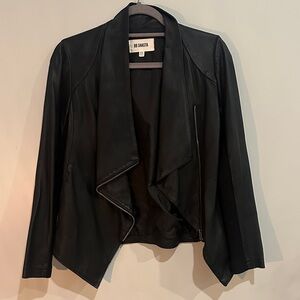 BB Dakota Black Faux Leather Jacket
